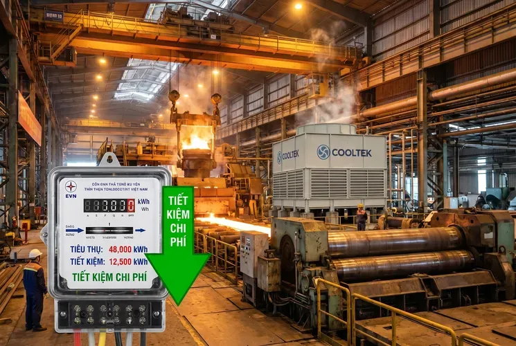 EVN Electricity Approaching VND 2,300: How Paper Mills and Steel Plants Save Billions Annually with Turbine-Drive Towers