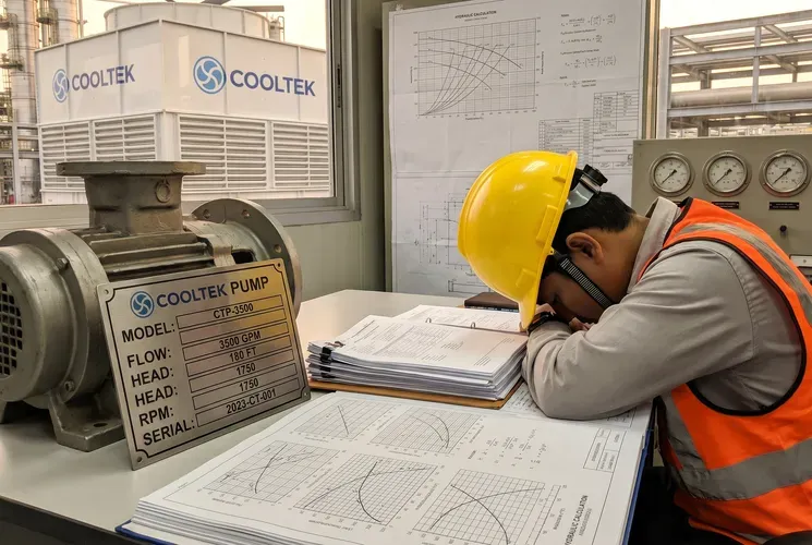 Turbine-Drive Cooling Tower Design: How to Calculate the Required Pump Head